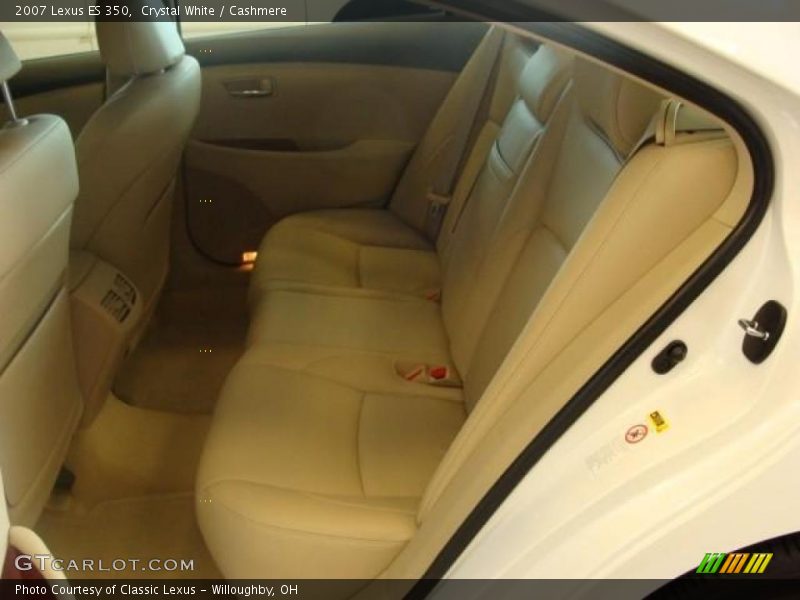 Crystal White / Cashmere 2007 Lexus ES 350