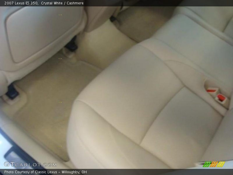 Crystal White / Cashmere 2007 Lexus ES 350