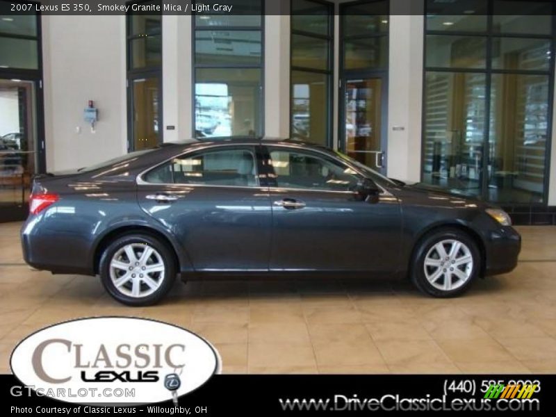 Smokey Granite Mica / Light Gray 2007 Lexus ES 350