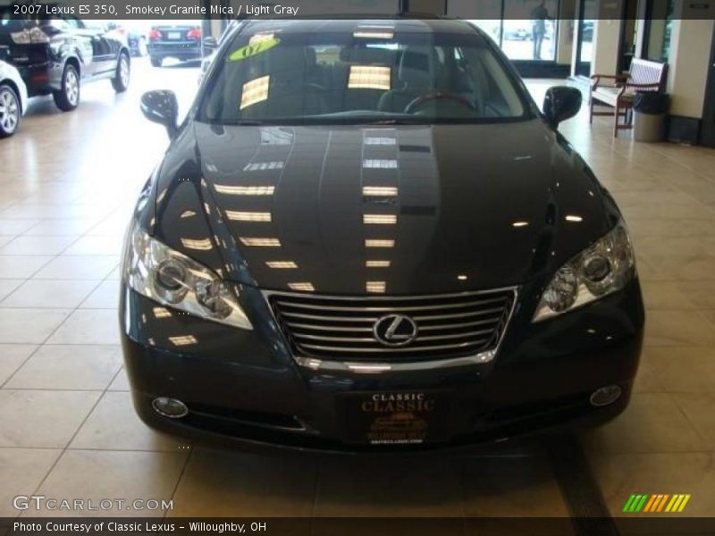 Smokey Granite Mica / Light Gray 2007 Lexus ES 350