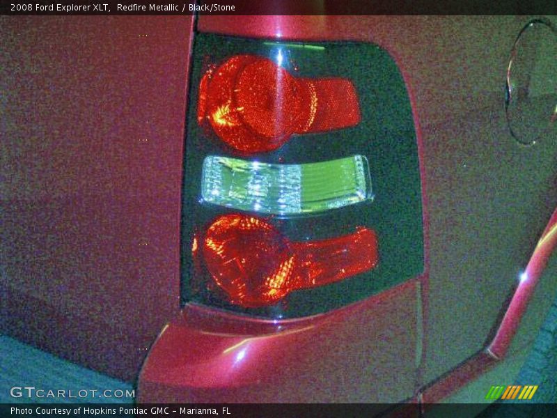 Redfire Metallic / Black/Stone 2008 Ford Explorer XLT