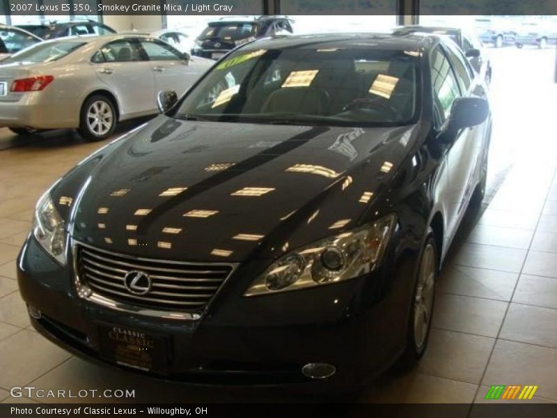 Smokey Granite Mica / Light Gray 2007 Lexus ES 350