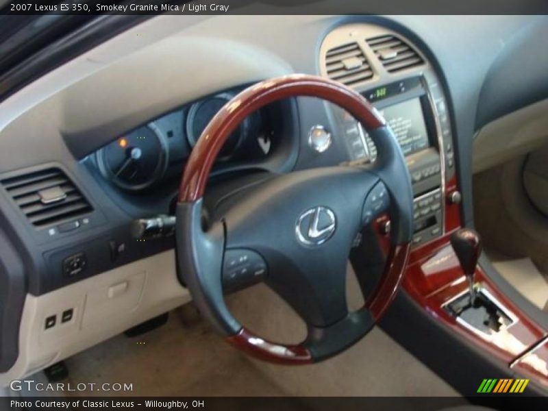 Smokey Granite Mica / Light Gray 2007 Lexus ES 350