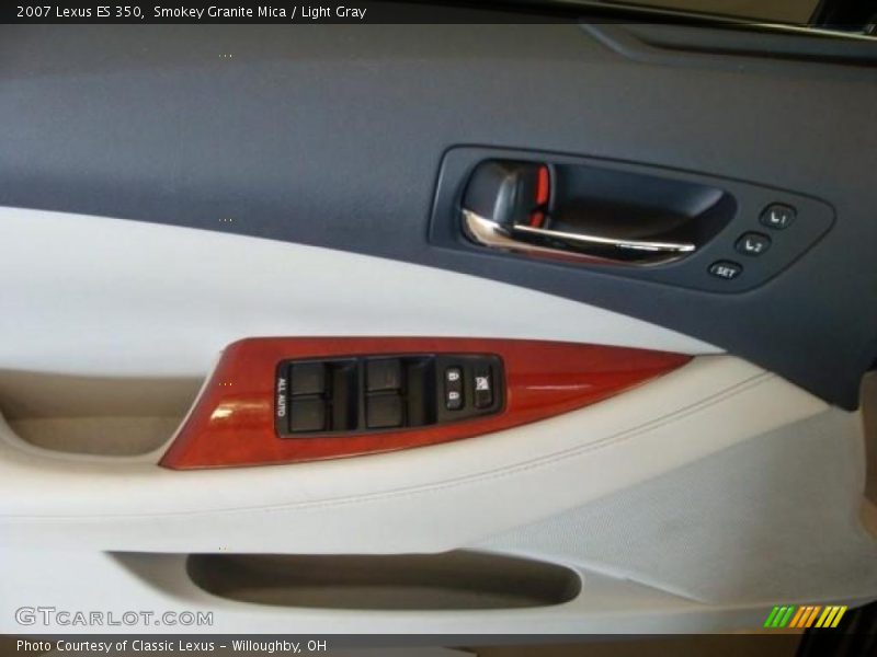 Smokey Granite Mica / Light Gray 2007 Lexus ES 350