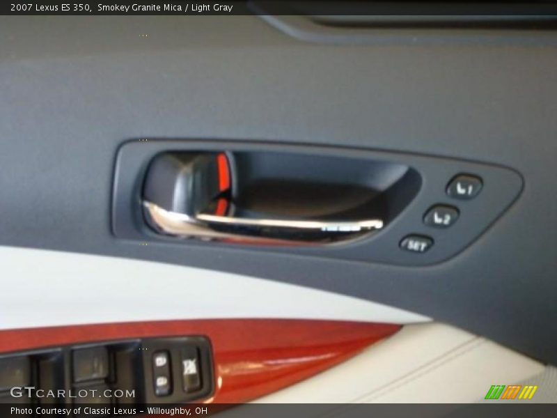 Smokey Granite Mica / Light Gray 2007 Lexus ES 350