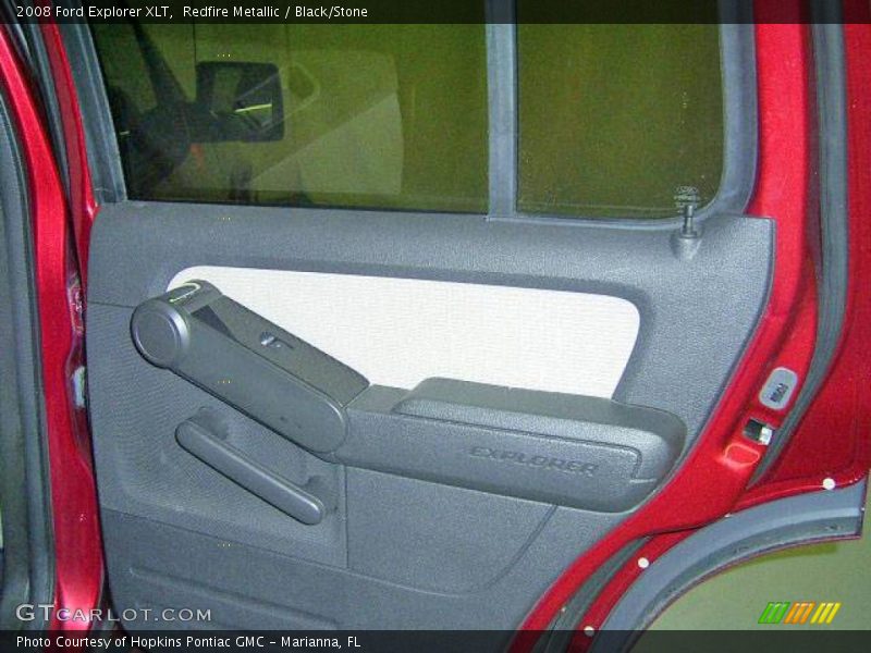 Redfire Metallic / Black/Stone 2008 Ford Explorer XLT