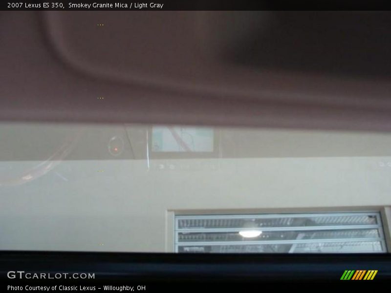 Smokey Granite Mica / Light Gray 2007 Lexus ES 350