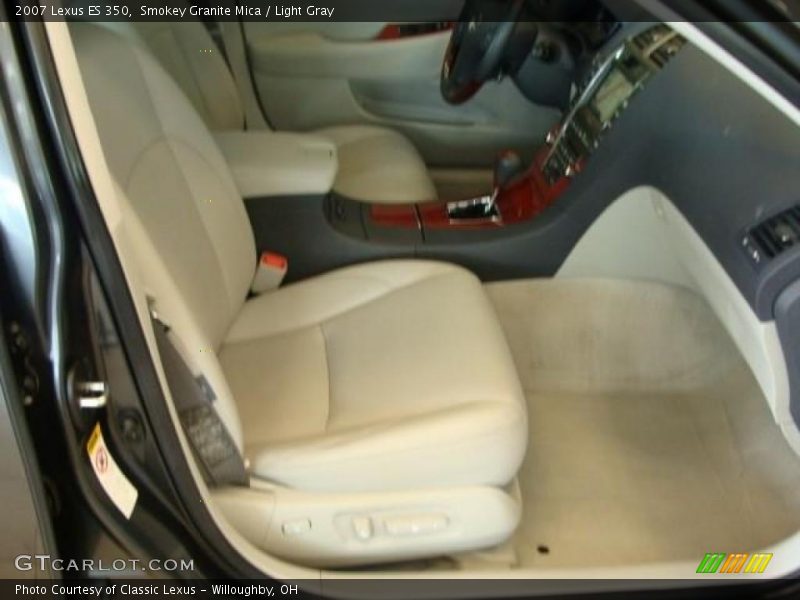 Smokey Granite Mica / Light Gray 2007 Lexus ES 350