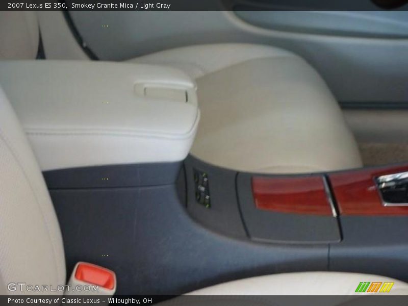 Smokey Granite Mica / Light Gray 2007 Lexus ES 350