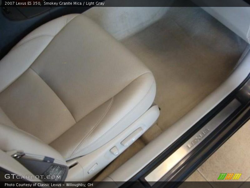 Smokey Granite Mica / Light Gray 2007 Lexus ES 350