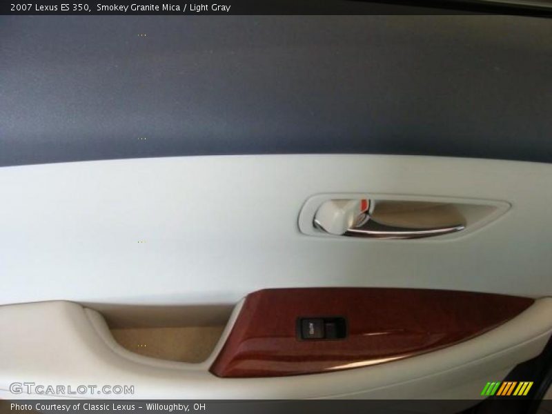 Smokey Granite Mica / Light Gray 2007 Lexus ES 350