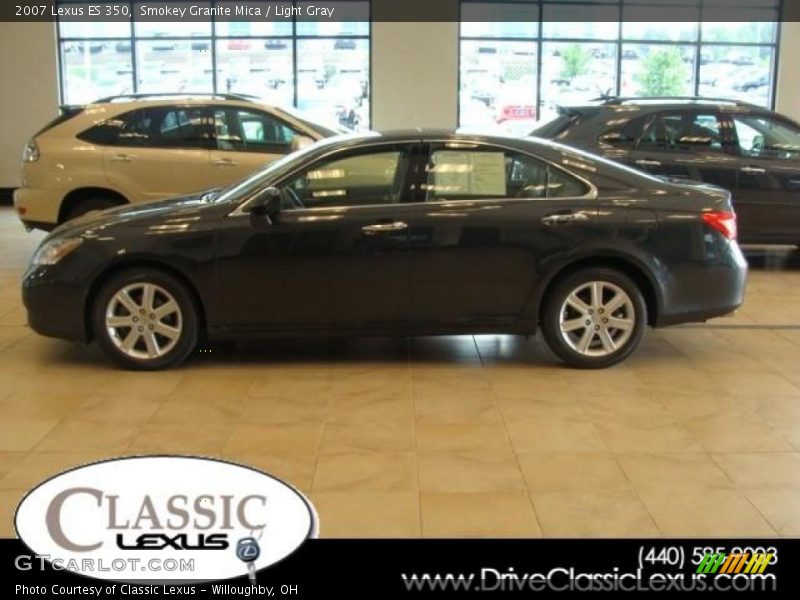 Smokey Granite Mica / Light Gray 2007 Lexus ES 350