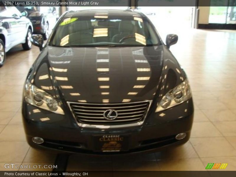 Smokey Granite Mica / Light Gray 2007 Lexus ES 350