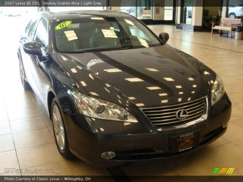 Smokey Granite Mica / Light Gray 2007 Lexus ES 350