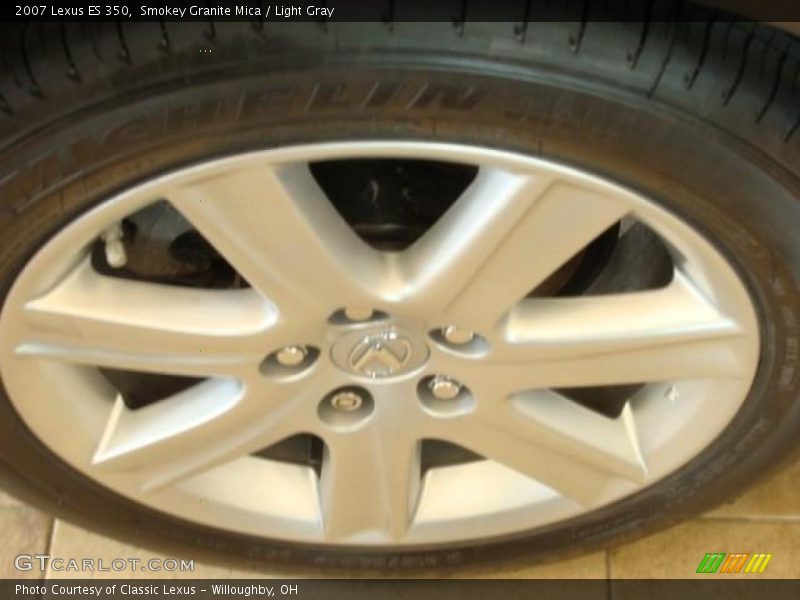 Smokey Granite Mica / Light Gray 2007 Lexus ES 350