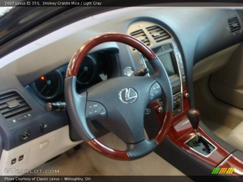 Smokey Granite Mica / Light Gray 2007 Lexus ES 350