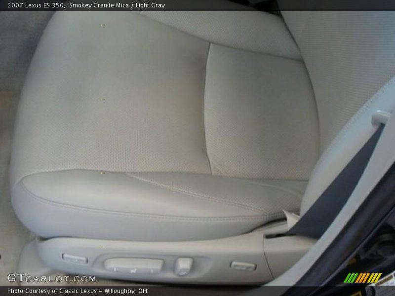 Smokey Granite Mica / Light Gray 2007 Lexus ES 350
