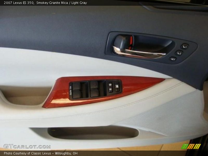 Smokey Granite Mica / Light Gray 2007 Lexus ES 350