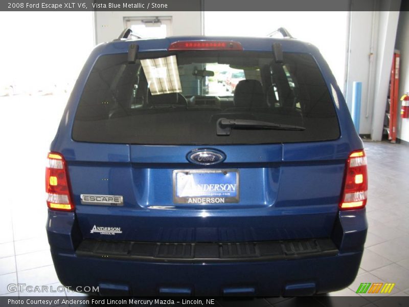 Vista Blue Metallic / Stone 2008 Ford Escape XLT V6