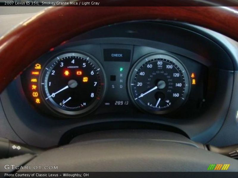 Smokey Granite Mica / Light Gray 2007 Lexus ES 350