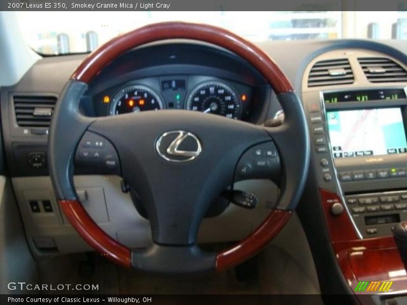 Smokey Granite Mica / Light Gray 2007 Lexus ES 350