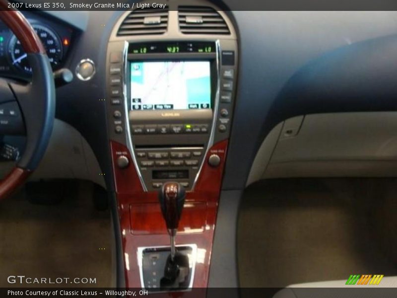 Smokey Granite Mica / Light Gray 2007 Lexus ES 350