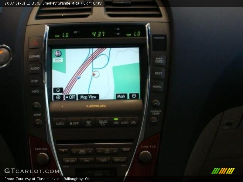 Smokey Granite Mica / Light Gray 2007 Lexus ES 350