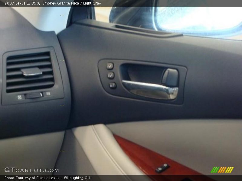 Smokey Granite Mica / Light Gray 2007 Lexus ES 350
