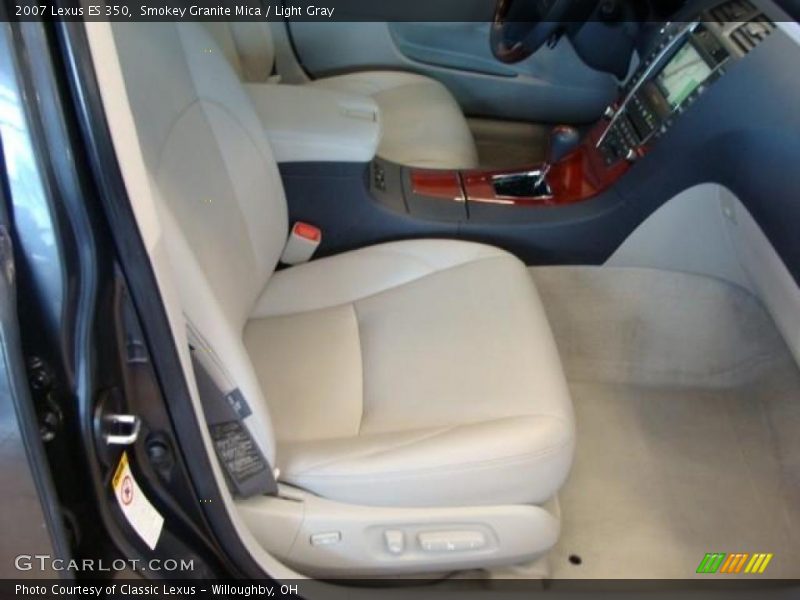 Smokey Granite Mica / Light Gray 2007 Lexus ES 350