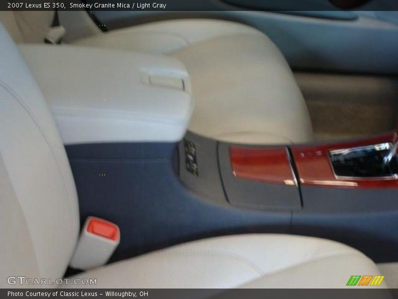 Smokey Granite Mica / Light Gray 2007 Lexus ES 350