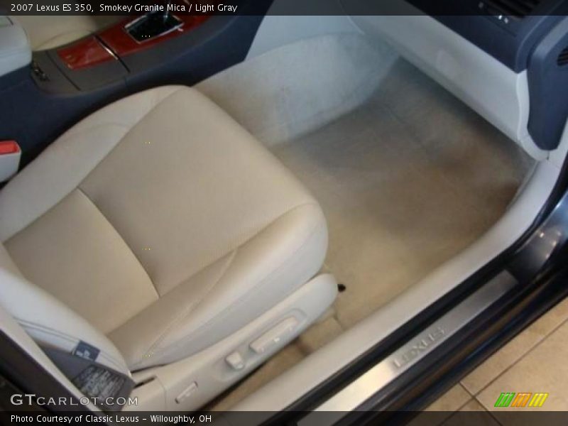 Smokey Granite Mica / Light Gray 2007 Lexus ES 350