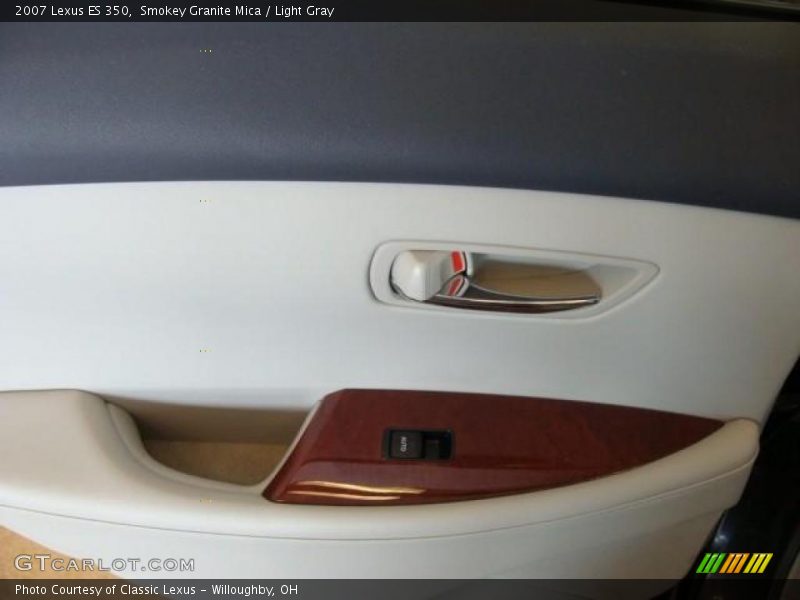Smokey Granite Mica / Light Gray 2007 Lexus ES 350