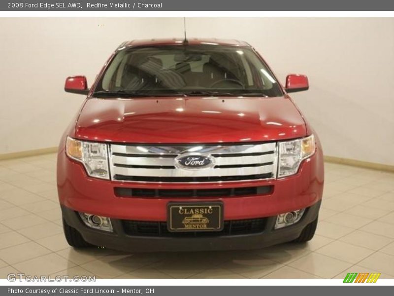 Redfire Metallic / Charcoal 2008 Ford Edge SEL AWD