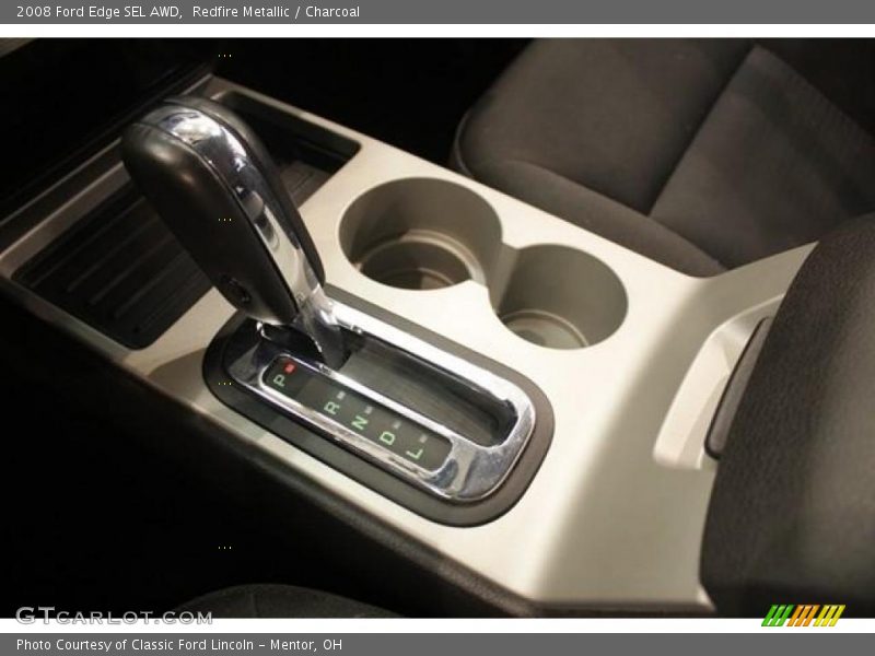 Redfire Metallic / Charcoal 2008 Ford Edge SEL AWD