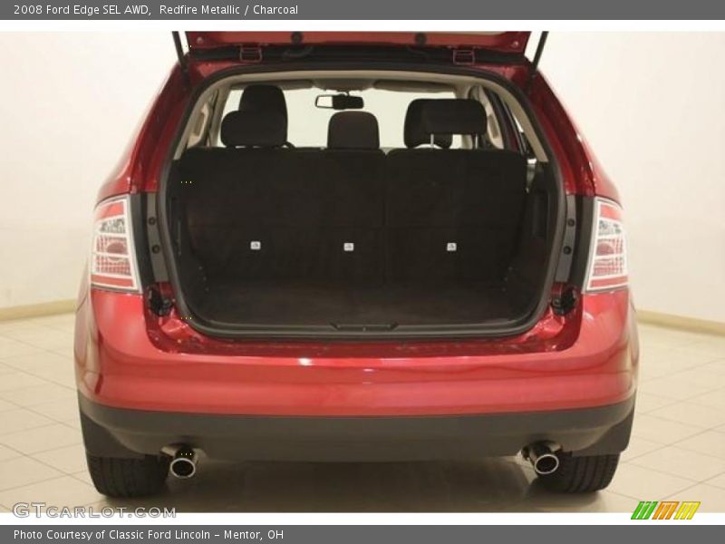Redfire Metallic / Charcoal 2008 Ford Edge SEL AWD