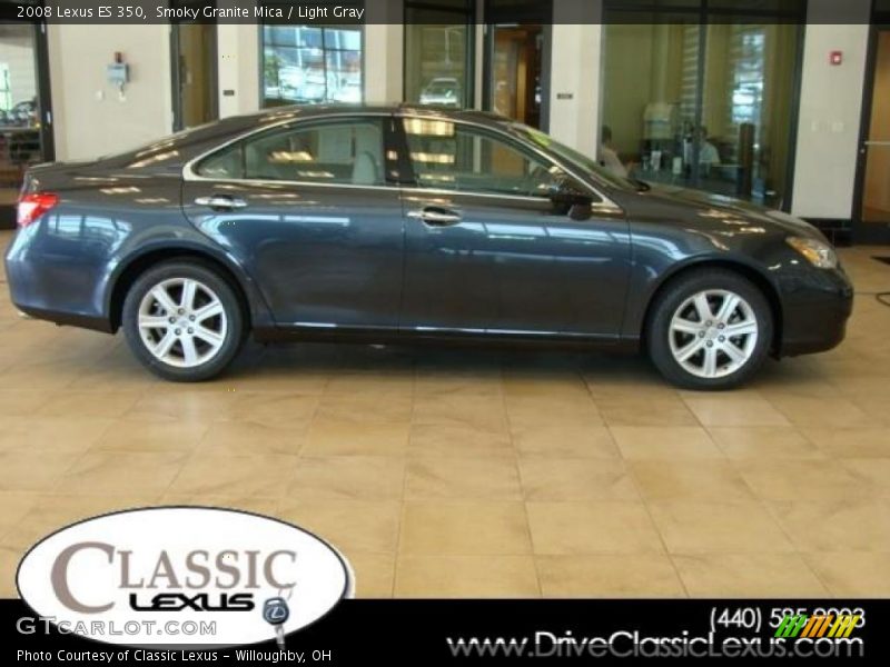 Smoky Granite Mica / Light Gray 2008 Lexus ES 350