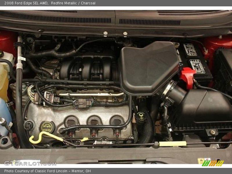 Redfire Metallic / Charcoal 2008 Ford Edge SEL AWD