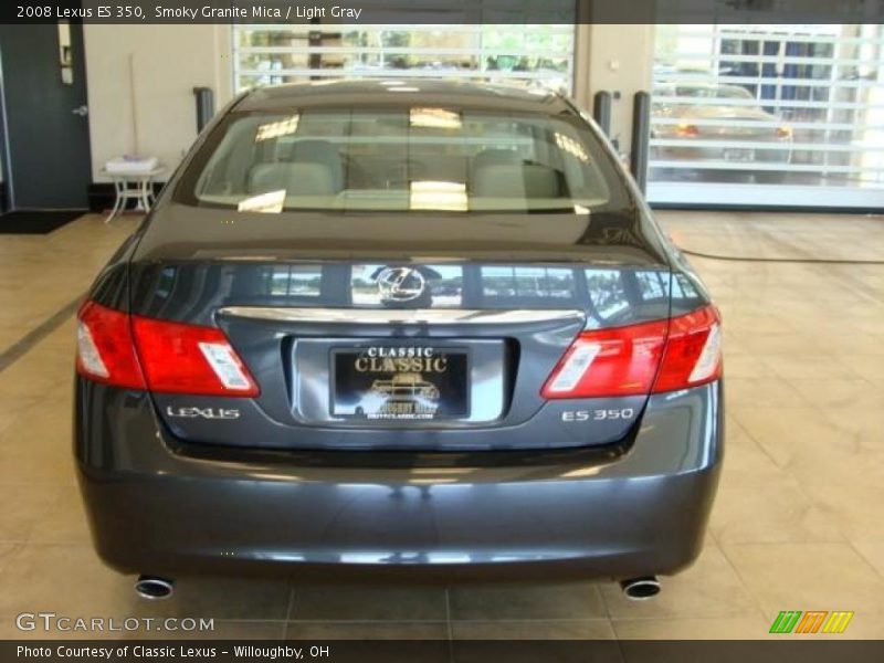 Smoky Granite Mica / Light Gray 2008 Lexus ES 350