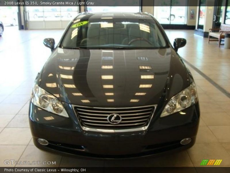 Smoky Granite Mica / Light Gray 2008 Lexus ES 350