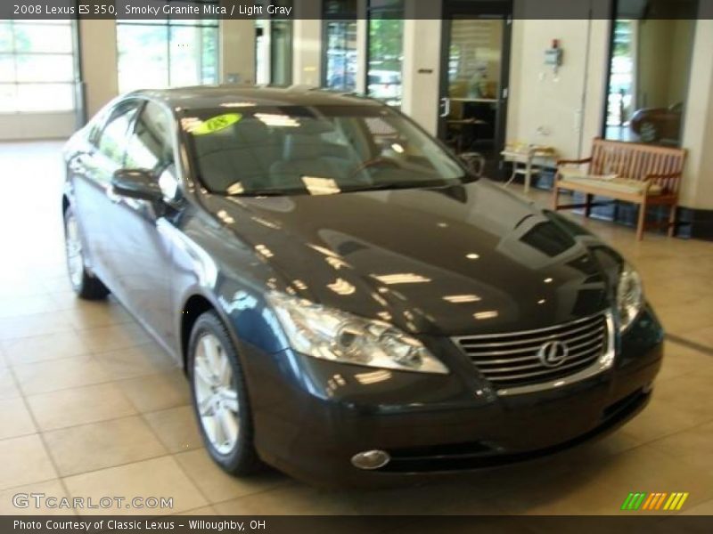 Smoky Granite Mica / Light Gray 2008 Lexus ES 350
