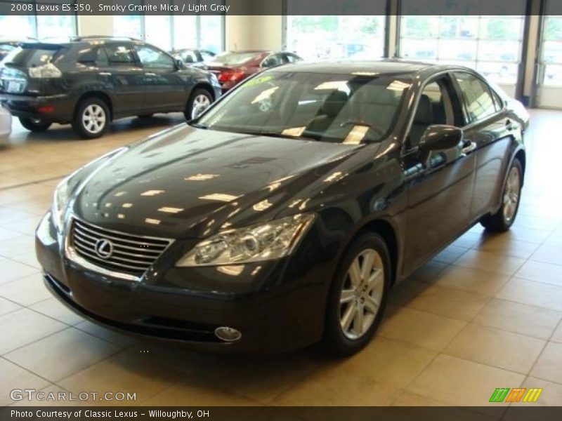 Smoky Granite Mica / Light Gray 2008 Lexus ES 350