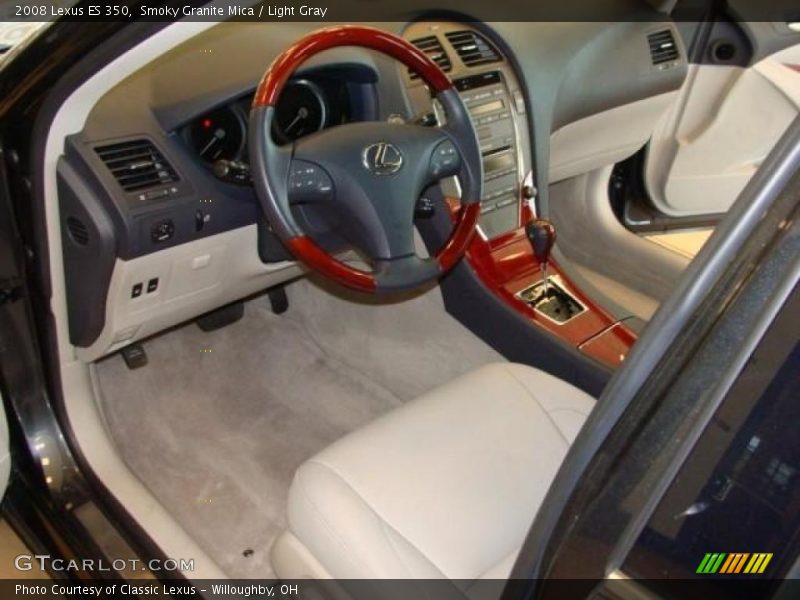 Smoky Granite Mica / Light Gray 2008 Lexus ES 350