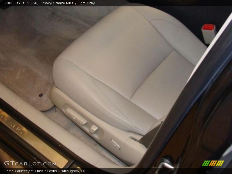 Smoky Granite Mica / Light Gray 2008 Lexus ES 350