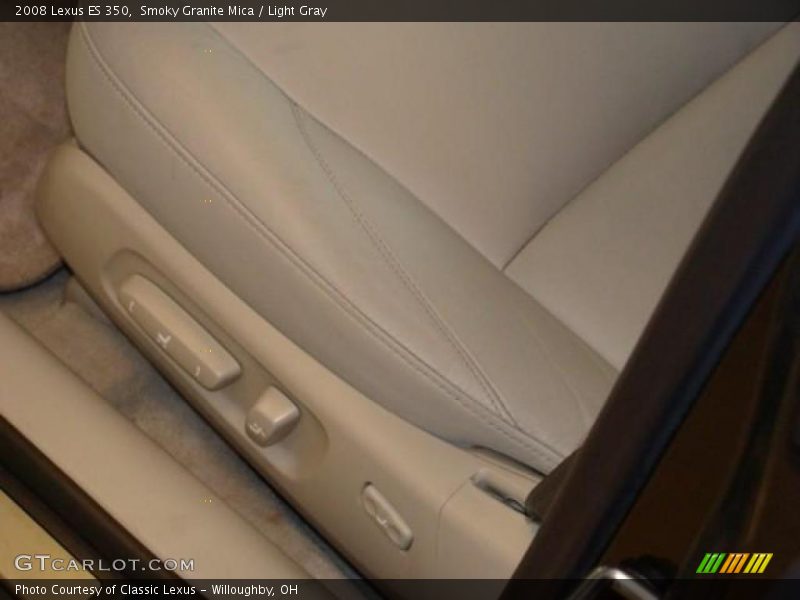 Smoky Granite Mica / Light Gray 2008 Lexus ES 350