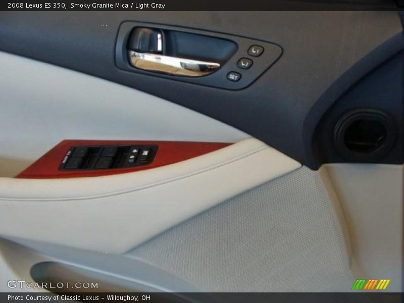 Smoky Granite Mica / Light Gray 2008 Lexus ES 350