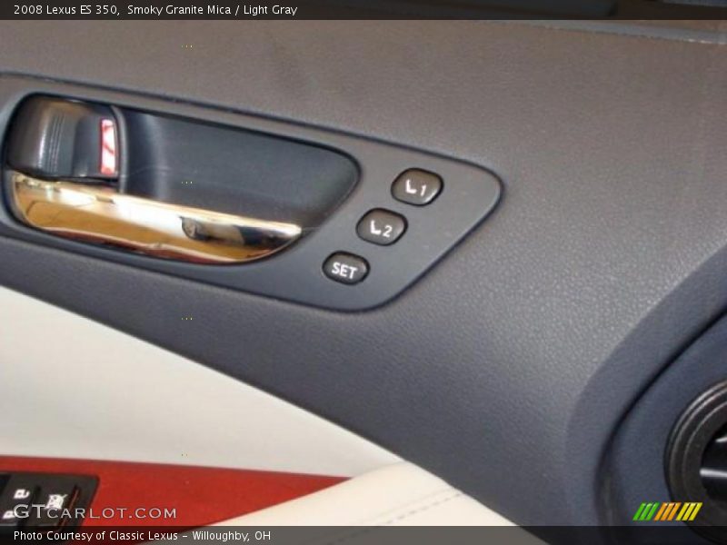 Smoky Granite Mica / Light Gray 2008 Lexus ES 350
