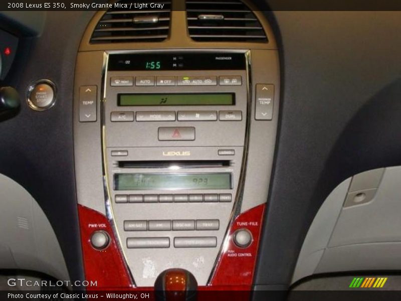 Smoky Granite Mica / Light Gray 2008 Lexus ES 350