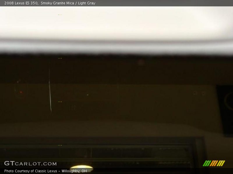 Smoky Granite Mica / Light Gray 2008 Lexus ES 350