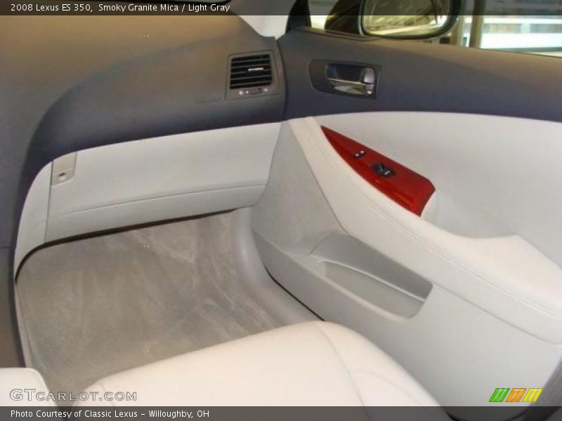 Smoky Granite Mica / Light Gray 2008 Lexus ES 350