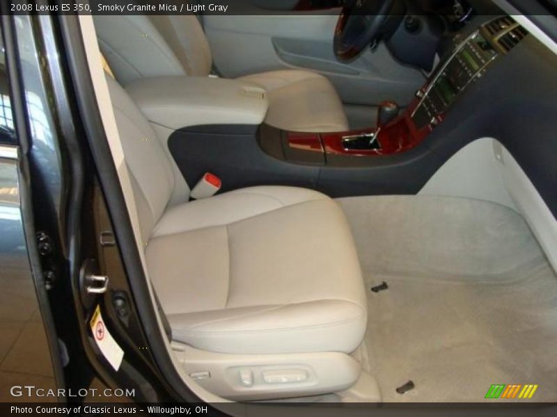 Smoky Granite Mica / Light Gray 2008 Lexus ES 350